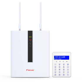 Sistema de alarme comercial potente FOCUS com PSTN+4G+TCP/IP+WIFI 6