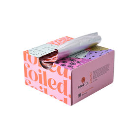 5*11 Inch Customize Pattern Colorful Pop Up Aluminum Foil for Hair Salon