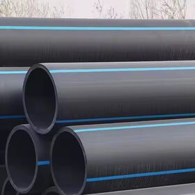 Pn8 Pn10 16 bar Dn100 Dn150 Dn225 Dn710 Dn 200 160mm 20 Inch Hdpe Pipe Tubes Pe Pipe for Water Supply