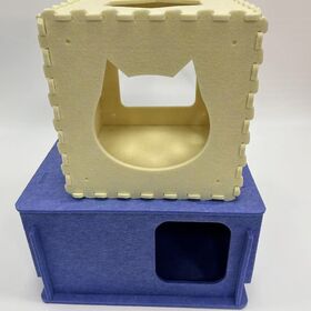 Eco-Friendly Felt Cat House - Biodegradable Pet Bed - Multiple Sizes - Wholesale Supplier