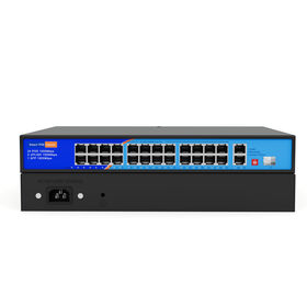 24+2+1F Full Gigabit Smart POE Switch für CCTV-Kameras - Intelligente Stromversorgung und Datenübertragung