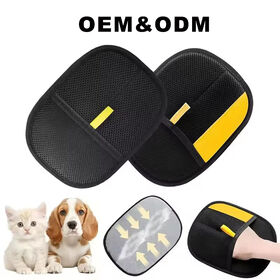 Guante Electroestático de Doble Cara para Aseo de Mascotas, Manopla Removedora de Pelo para Perros y Gatos, Guante Suave de Limpieza para Ropa y Muebles