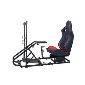 Asiento de coche de juego ajustable para adultos, fabricante y mayorista de China, asiento de cubo JBR 1012F, simulador de carreras de aluminio
