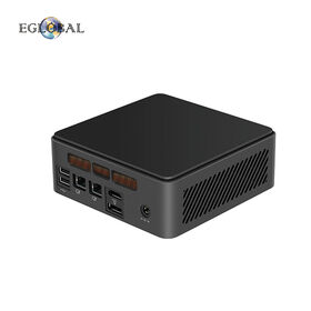 Mini PC Fan NUC Generasi ke-14 155H Terbaru, RAM DDR5 M.2 SSD, PC AI dengan 3*Tampilan 4K (HD, DP, Type-C) 2*USB 3.2 Gen2 PC Kecil