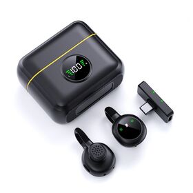 Factory direct sale 2.4G vlog broadcast microphone/wireless microphone/lavalier microphone system/collar clip microphone