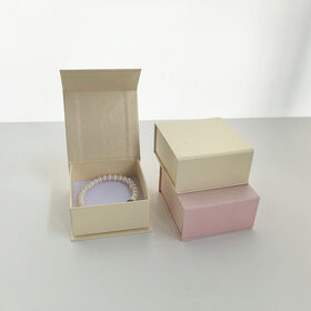 Boîte magnétique rose personnalisée pour cadeaux avec logo - Boîtes avec fermeture magnétique