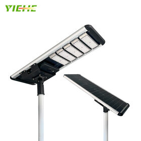 أفضل مبيعات من مصابيح الألومنيوم للطرق بالخلايا الشمسية 60 واط 80 واط 100 واط 120 واط