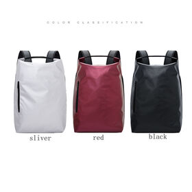 Bolsa de bádminton para deportes al aire libre, simple y elegante, de gran capacidad, a prueba de salpicaduras, mochila de película de cuero de alta calidad.