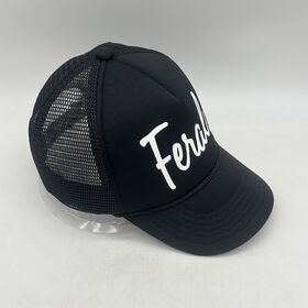 Promotional Cheap Foam Snapback Custom Logo Design Decorative Rope Cap Men's Sport String Cord Hats for Men Trucker Caps