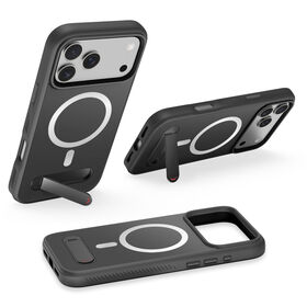 Casos a prueba de golpes del fabricante para el iPhone 17 18 cajas del teléfono móvil de TPU Casos híbridos para el iPhone con Magsafe y Kickstand