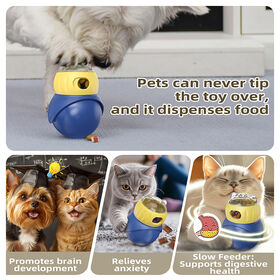 New Hot-Selling Tumbler Owl Treat Dispenser | Interactive Puzzle Cat Toy | Wholesale from Pet Supplies Manufacturer