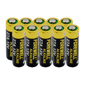 Batería Alcalina 27A 12V de Alta Calidad, Venta al por Mayor para Linternas, Relojes Electrónicos