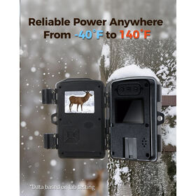 Power That Outlasts AA Lithium Batteries, Long Lasting 1.5V 3000mAh Li/FeS2 AA Lithium Batteries for Blink Camera