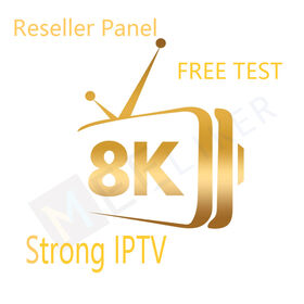 لوحة موزع خادم IPTV قوية 8K 4K، اشتراك IPTV برمز Xtream، تجربة IPTV مجانية للمملكة المتحدة والولايات المتحدة وألمانيا والسويد