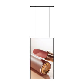 Sleek and Stylish Anti - Glare lcd window display digital signage hanging double-sided digital signage for Retail Showrooms