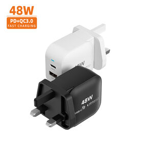 Leistungsstarkes und effizientes 48W USB-Ladegerät mit PPS- und QC 3.0-Unterstützung, entwickelt für schnelles Aufladen von Smartphones, Tablets und Laptops. Perfekt für Großhändler und Distributoren.