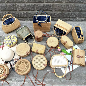 Buy Vietnam Wholesale Natural Bag Made In Vietnam - Seagrass  display picture 3