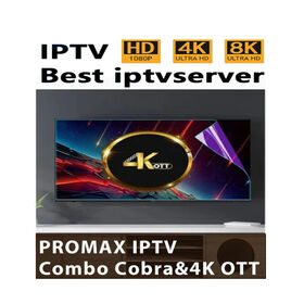 اشتراك IPTV Promax 4K Ott HD Premium تجربة مجانية 24 ساعة لوحة موزعي IPTV لاشتراك رابط M3u IPTV العالمي