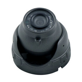 Fabricant OEM 12-36V caméra frontale étanche IP68 avec capteur CCD, angle de 130 degrés pour bus/camion
