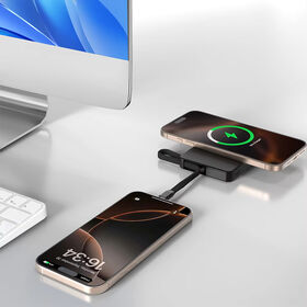 Wholesale Factory Price 10000mah Pure Co Battery 15W Type C Smart Magnetic Wireless Charger Power Bank for iphone