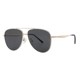 Gafas de sol de aviador unisex clásicas de metal, grandes, personalizadas, multicolores, con protección 100% UV400 OEM