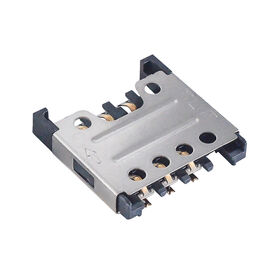 Connecteur Micro SIM 6 broches avec pont métallique, solution économique pour GPS