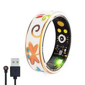 Stainless Steel Smart Ring IP68 Waterproof Fitness Tracker Islamic Prayer Sleep Tracking Heart Rate Monitoring