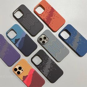 Funda Ecológica Personalizada Neutra en Carbono con Diseño de Dibujos Animados para Teléfono - Compatible con MagSafe 2.0, a Prueba de Golpes, ESG en el Lugar de Trabajo ISO9001:2015