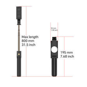 Bâton de Selfie sans Fil avec Trépied pour Téléphone Mobile, Support Universel pour Prise de Vue Horizontale et Verticale - Idéal pour Photos et Vidéos