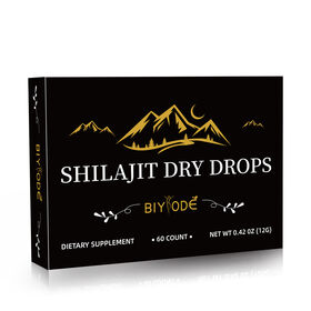 GMP Factory Wholesale Custom Oem Himalayan Shilajit Pills Tablets
