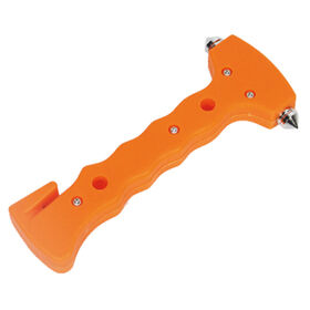 Martillo de emergencia para coche multifunción con certificado GS, acero de corte libre, accesorio para coche