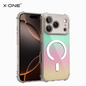 X.ONE Dropguard Pro Gradient Clear Magnetic Anti-shock Mobile Phone Case for iPhone 17 Pro Max/17 Pro/17 Air/17 Cover