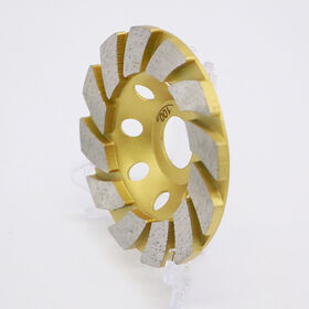 Disco de rebolo diamantado de alta dureza de 4/5 polegadas, 100 mm, rebolo de pedra de concreto, 10 mm de espessura, ferramentas abrasivas OEM OBM