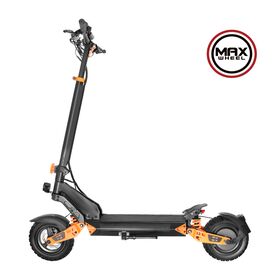 Maxwheel Scooter Eléctrico Todoterreno D3 de 500/1000W, 48V y Neumáticos de 10 Pulgadas, con Autonomía de hasta 60km para Adultos - Patinete Eléctrico Rápido