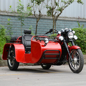 300ccm Wassergekühlter Benzin-Dreirad mit Scheibenbremse, Aluminiumlegierungsreifen, Beiwagen-Trike für Passagiere gemäß ISO-Standards