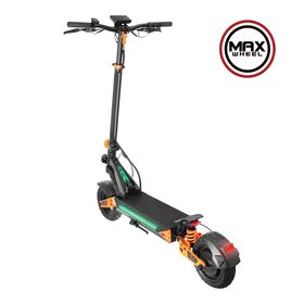 Maxwheel Skuter Listrik Off-road D3 Ban 10 Inci, Motor 500/1000W, 48V 10AH/20AH, Sistem Rem Ganda, Layar LCD Berwarna - Skuter Elektrik Off-Road