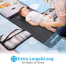 Hot Sale Newborn Extended Waterproof Travel Changing Station Portable Baby Mat Diaper Changing Pad