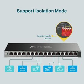 Kompakter 8-Port Gigabit PoE+ Switch mit 123W Budget, IEEE 802.3af/at konform für VoIP- und Videonetzwerke kleiner Unternehmen