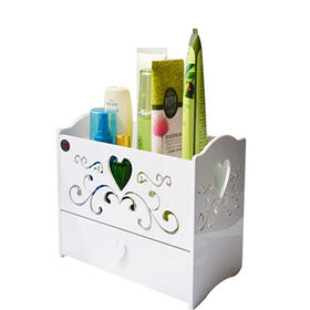 Customize acrylic box plexiglass organizer with drawer