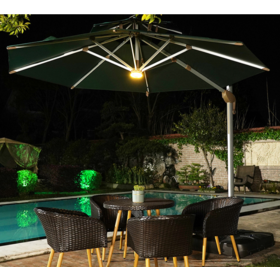 Customizable outdoor sunshades, sun umbrellas, courtyard gardens, stalls, camping with lights