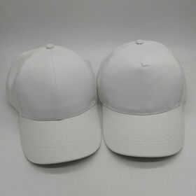 White cap Custom Adjustable Outdoor Cotton Embroidery Cap Baseball Cap