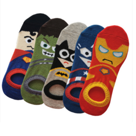 Hote Selling Cartoon Jacquard Knitted Kids Socks Designs Happy Socks Funny Socks