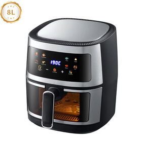 Commercial Grade Hot Air Fryer with Rapid Heating Technology Multifunctional Digital Air Fryer Rotisserie