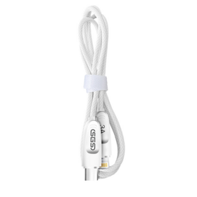 Câble de Charge Tressé USB-C PowerBoost 35W pour Charge Rapide