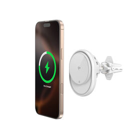 Pabrik Kualitas Tinggi Qi Magsafe Wireless Charging Stand, Charger Mobil Wireless, Phone Holder untuk iPhone