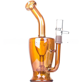 Amber Glass Recycler Dab Rig Perc Hochwertige Öl-Pfeife