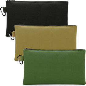 Waterproof Utility Tool Organizer Canvas Tool Pouch Metal Zipper Bag Oxford Tool Bag Multipurpose Storage Organizer Tool Pouch Bag
