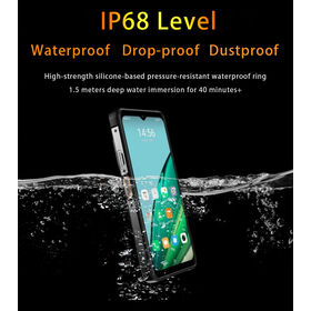Téléphones robustes 5G Android 6,58" avec vision nocturne, NFC, PTT sur cellulaire et indice de protection IP68