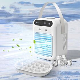 New High-end Listing Space-saving Design Universal Stable Performance Air Conditioner Fan Air Cooler DC Portable Room ABS 5V 25W