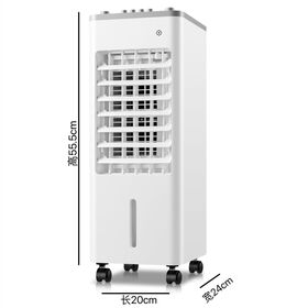 New 4L Evaporative Air Cooler Portable Manual Switch Small AC Air Conditioner for Home Office Use Ice Box 2 Air Conditioner